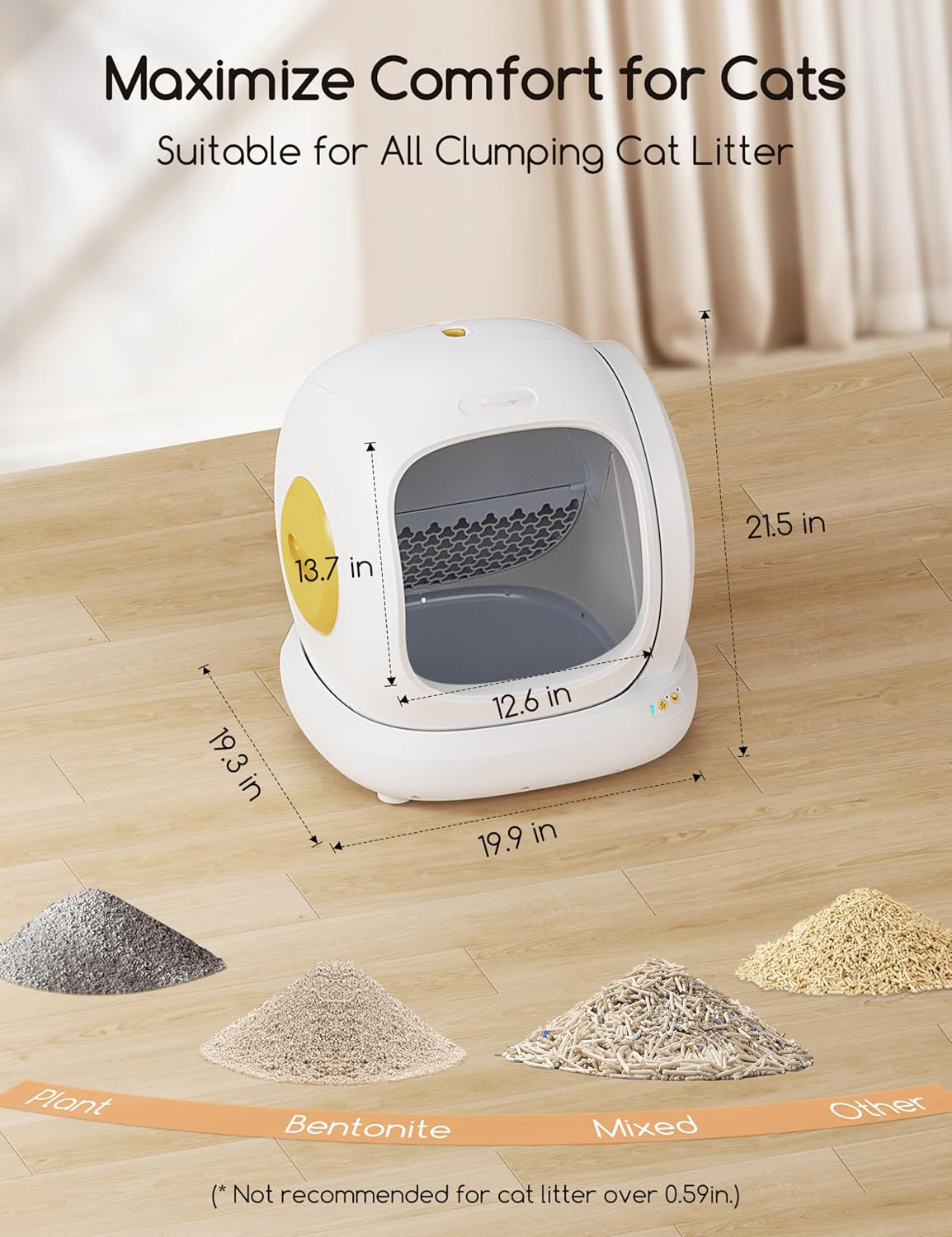 CleanAir 75L Auto Litter Box