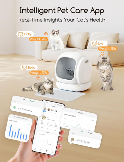 CleanAir 75L Auto Litter Box